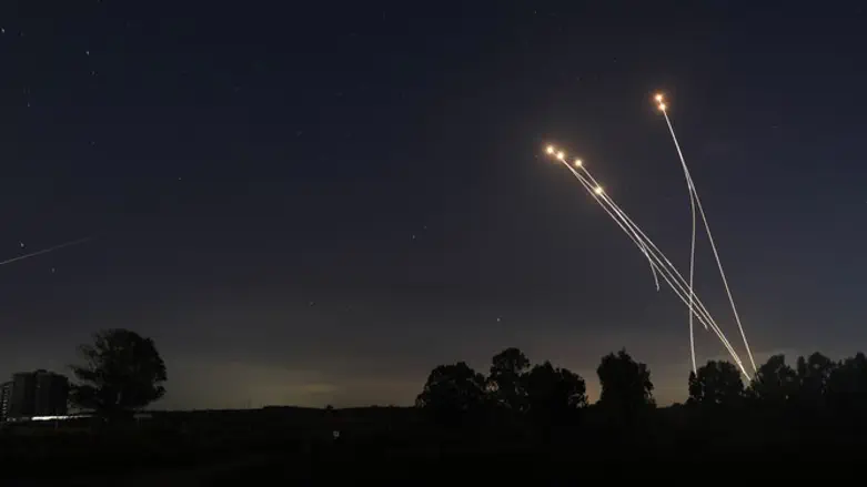 Iron Dome intercepts missiles from Gaza