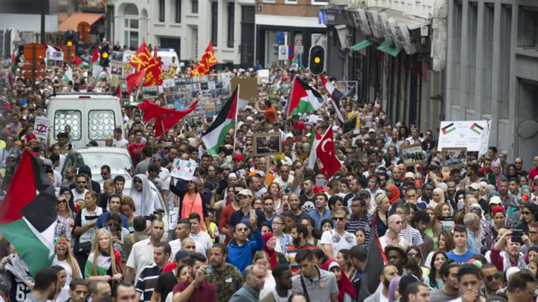 Pro-Palestinian protest (illustrative)