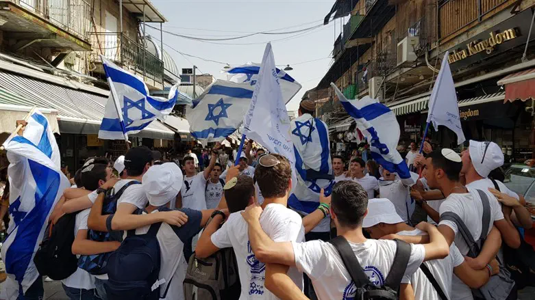 Jerusalem Flag March