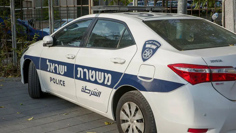 Police car (illustrative)