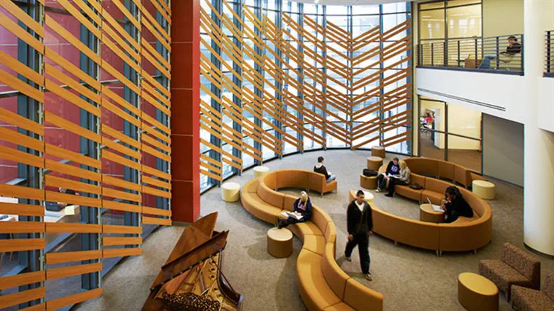The Henry Madden Library is the third-largest library in the California State University