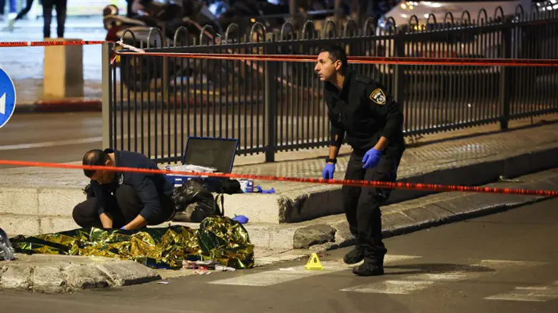 Scene of the terror attack