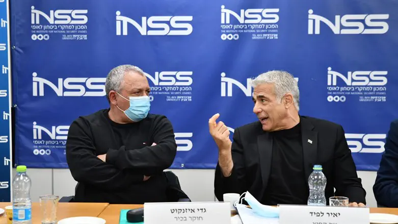 Lapid at INSS conference