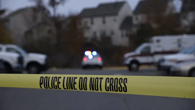 Police line crime scene