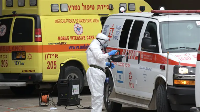 Magen David Adom ambulance