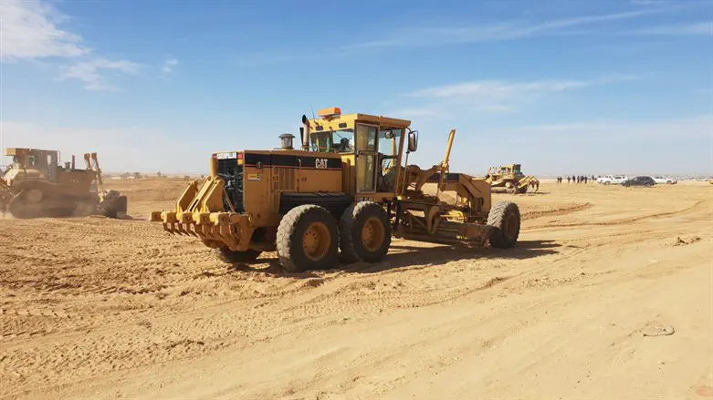 Preparing the ground for planting