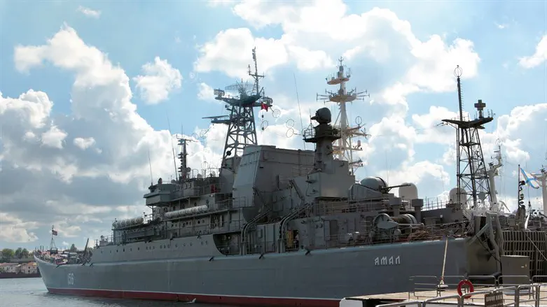 Russian navy ship (illustration)