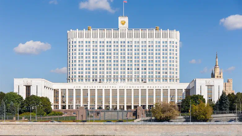 Government building in Moscow, Russia