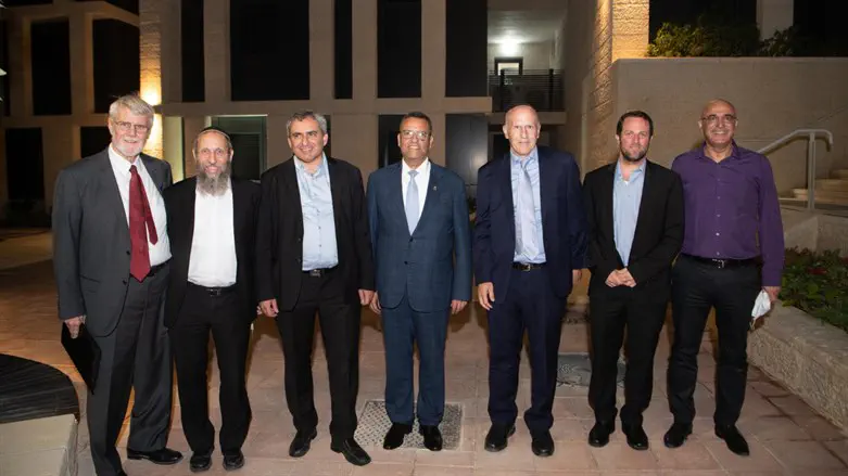 Top JCT staff and Jerusalem officials