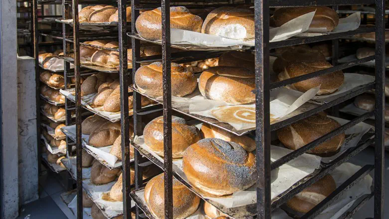 Challah at a bakery (illustrative)