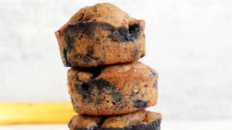 Banana Blueberry Muffins