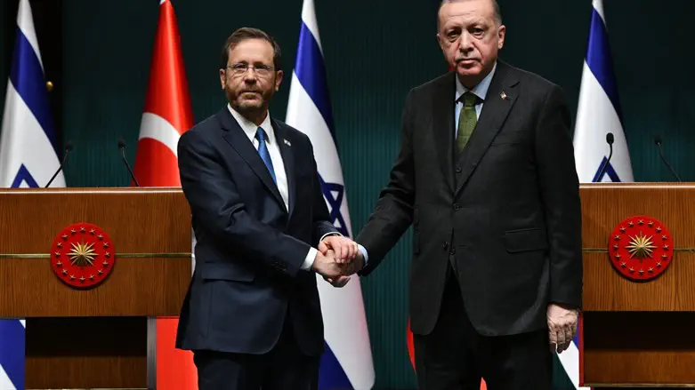 Presidents Herzog and Erdogan