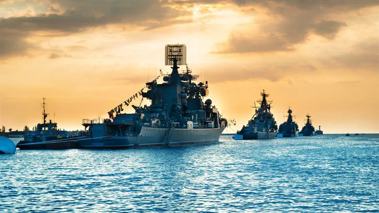 Navy battleships