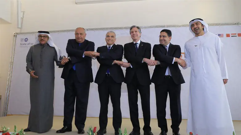 Foreign ministers conclude Negev summit