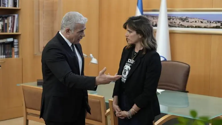 Minister Lapid and Special Envoy Tishby