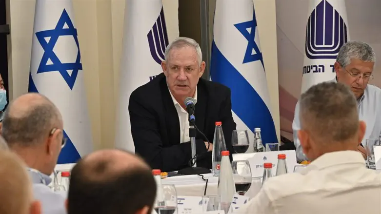 Defence Minister Gantz