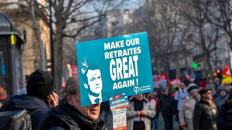 Anti-Macron rally