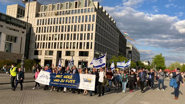 Knesset Christian Allies Caucus travels to Berlin to commemorate Yom Hashoah