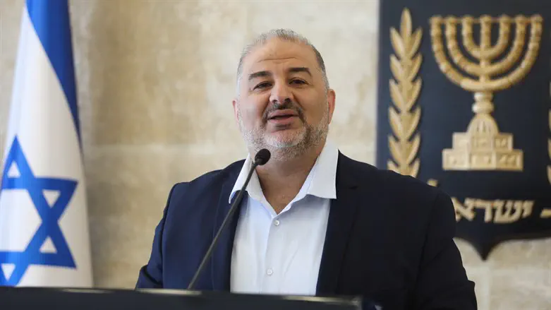Mansour Abbas, head of the Ra'am party