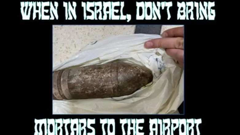 Mortar incident at Ben Gurion