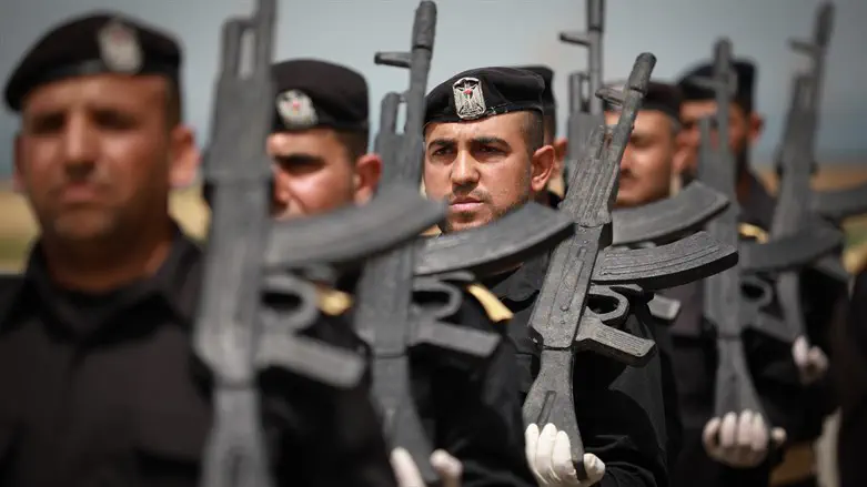 Hamas ceremony, Gaza