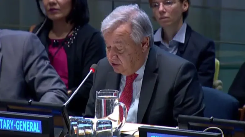UN Secretary General Antonio Guterres