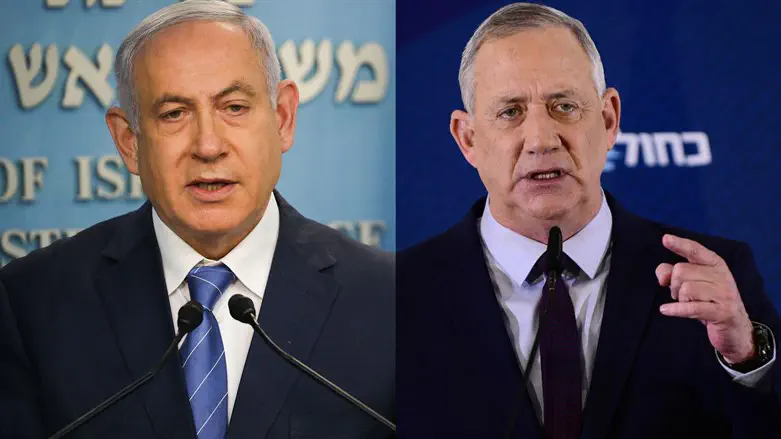 Netanyahu and Gantz