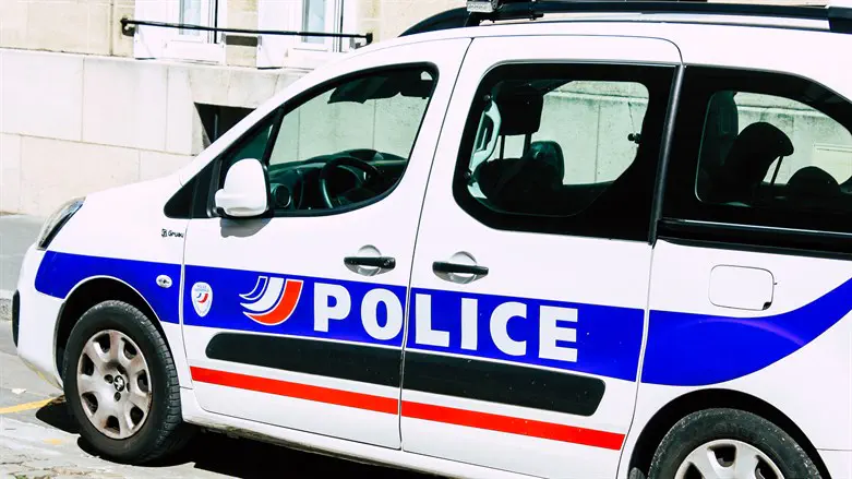 French police car