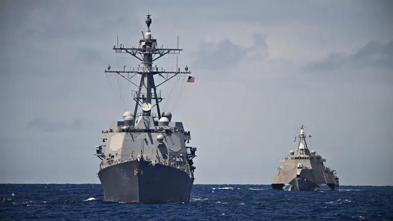 US Navy ships