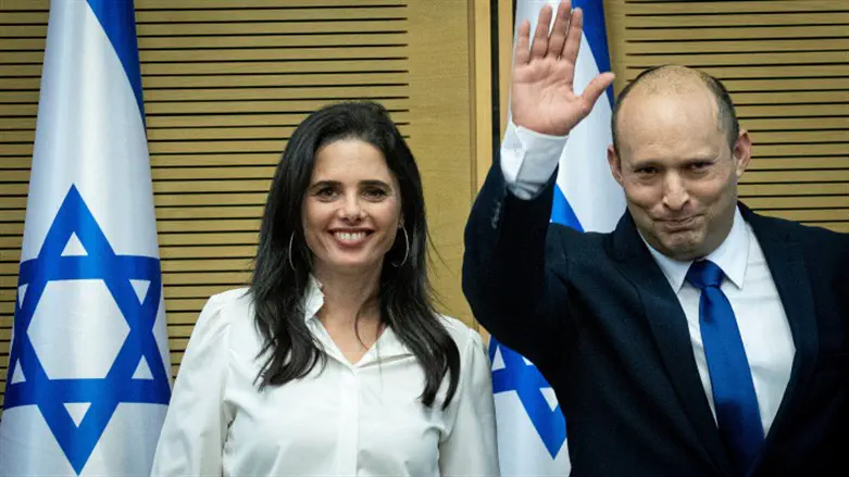 Naftali Bennett and Ayelet Shaked