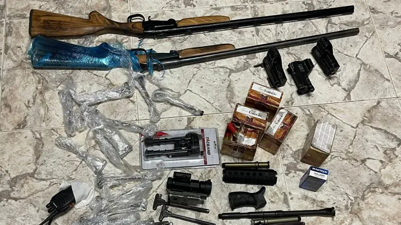 Confiscated weapons