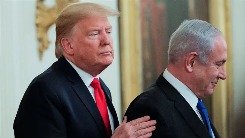 Trump and Netanyahu appear at press conference January 28th, 2020