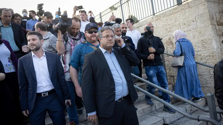 MKs Bezalel Smotrich and Itamar Ben Gvir