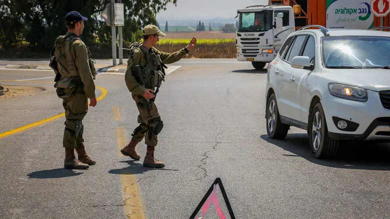 Preparations along Gaza border
