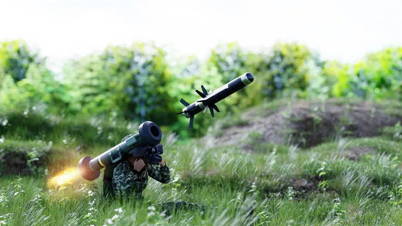 Antitank missile (illustrative)
