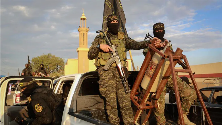 Islamic Jihad mobile launcher