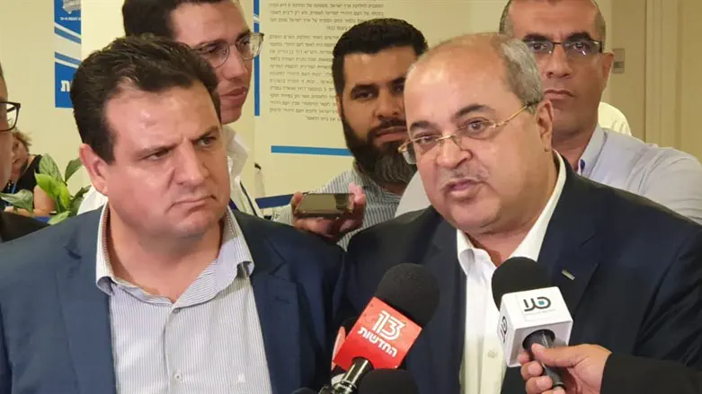 Ayman Odeh and Ahmed Tibi