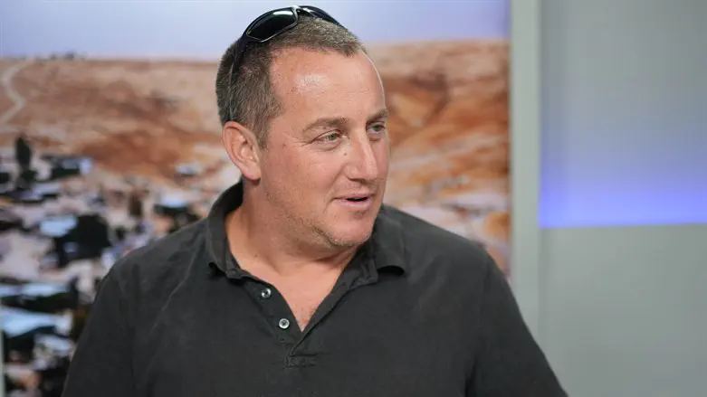 Meir Deutsch, director of Regavim, in Israel National News' studio