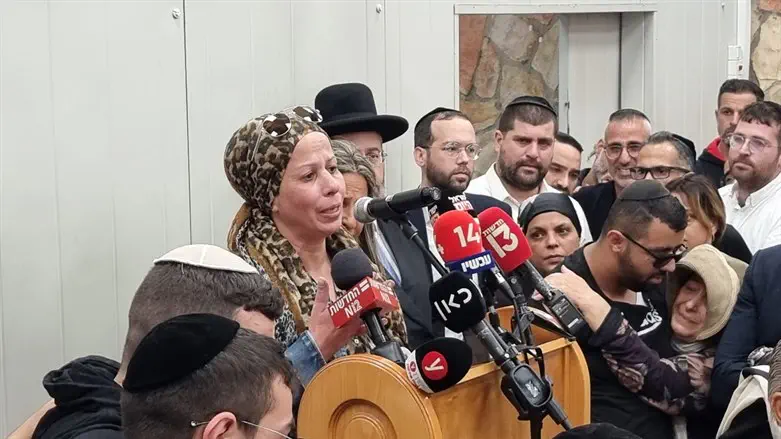 Merav Hanania eulogizes her husband