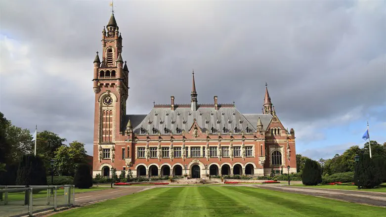Peace Palace in The Hague which houses the International Court of Justice