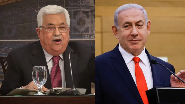 Netanyahu and Abbas