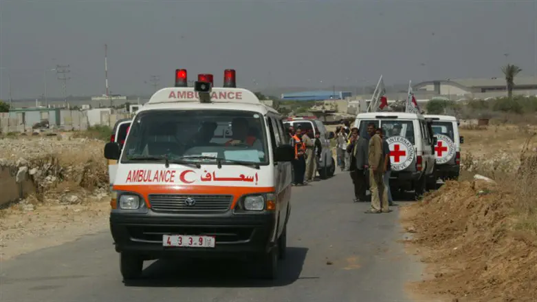 Red Crescent ambulance (archive)
