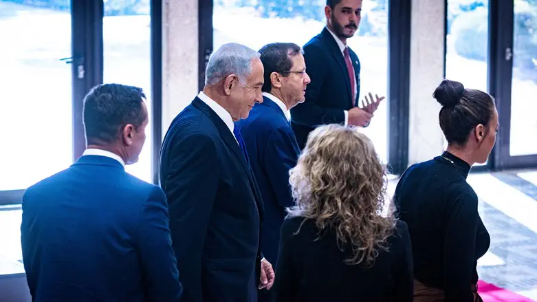 Herzog and Netanyahu