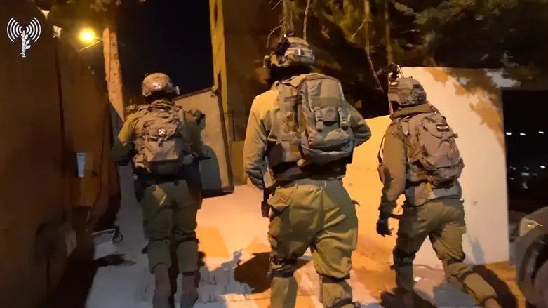 IDF forces in Samaria (archive)