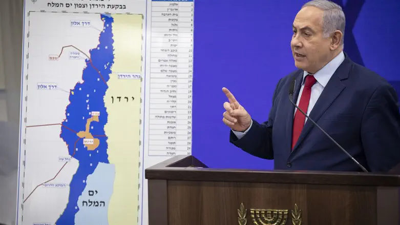Netanyahu proposes sovereignty plan September 10th 2019