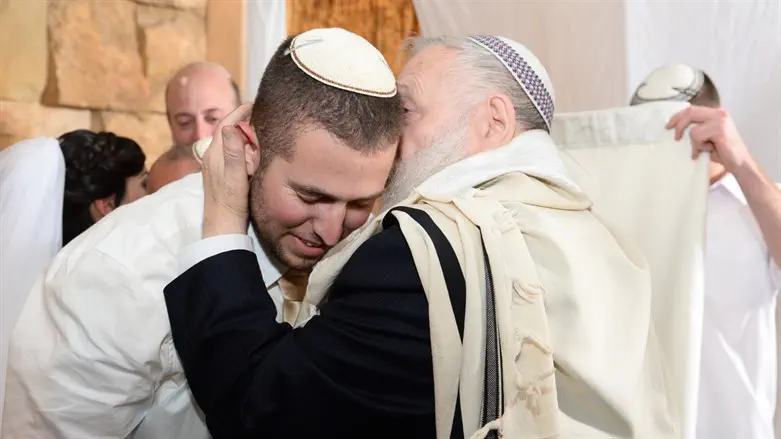 Rabbi Avichai Goodman with Rabbi Druckman 