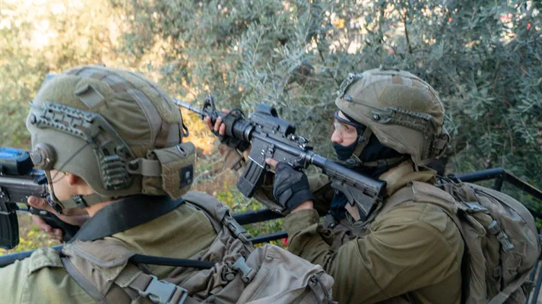 IDF forces in Jenin