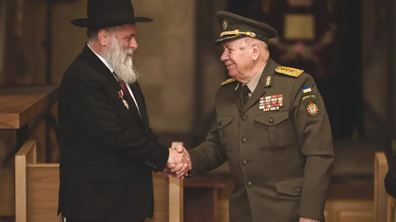 Rabbi Yonatan Markovich and Colonel Valentin Timpoievich