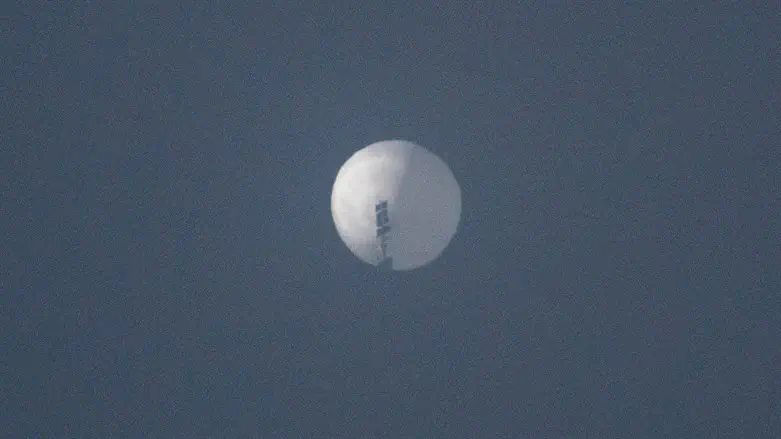 The suspected Chinese balloon seen over Billings, Montana
