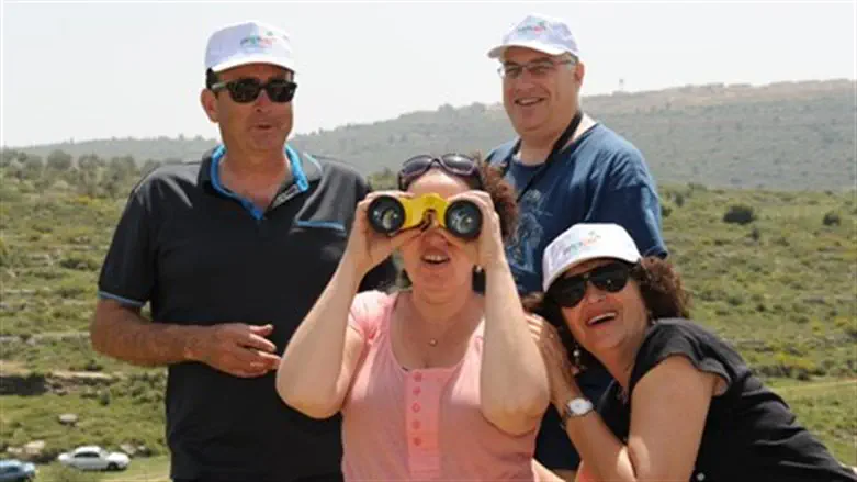 Israelis in Judea and Samaria on Mashkefet tours